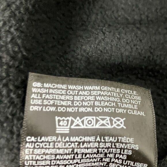 The North Face Sweater Mens XL Black TNF Anchor 1/4 Zipper Pullover Outdoor NWT - Picture 9 of 11